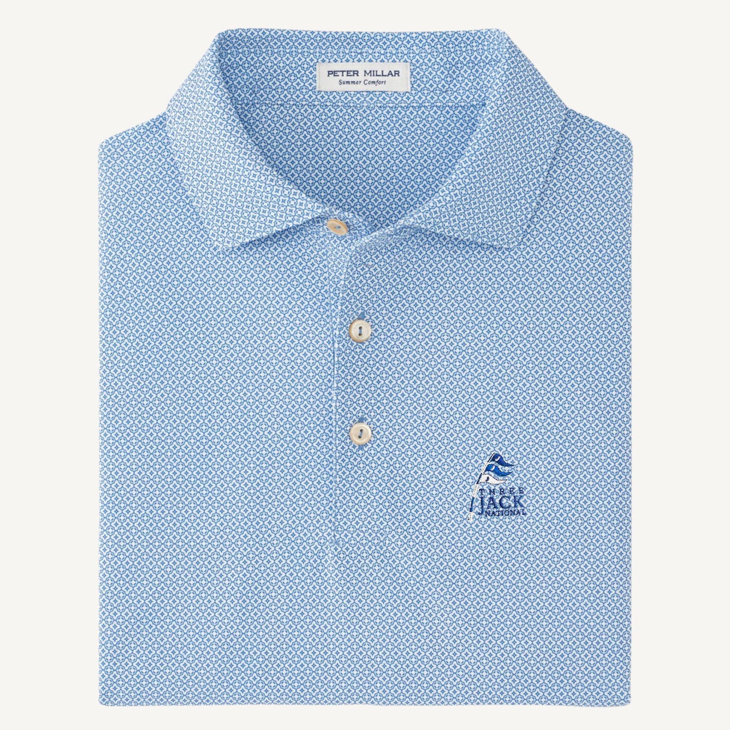 Three Jack National Peter Millar Polo