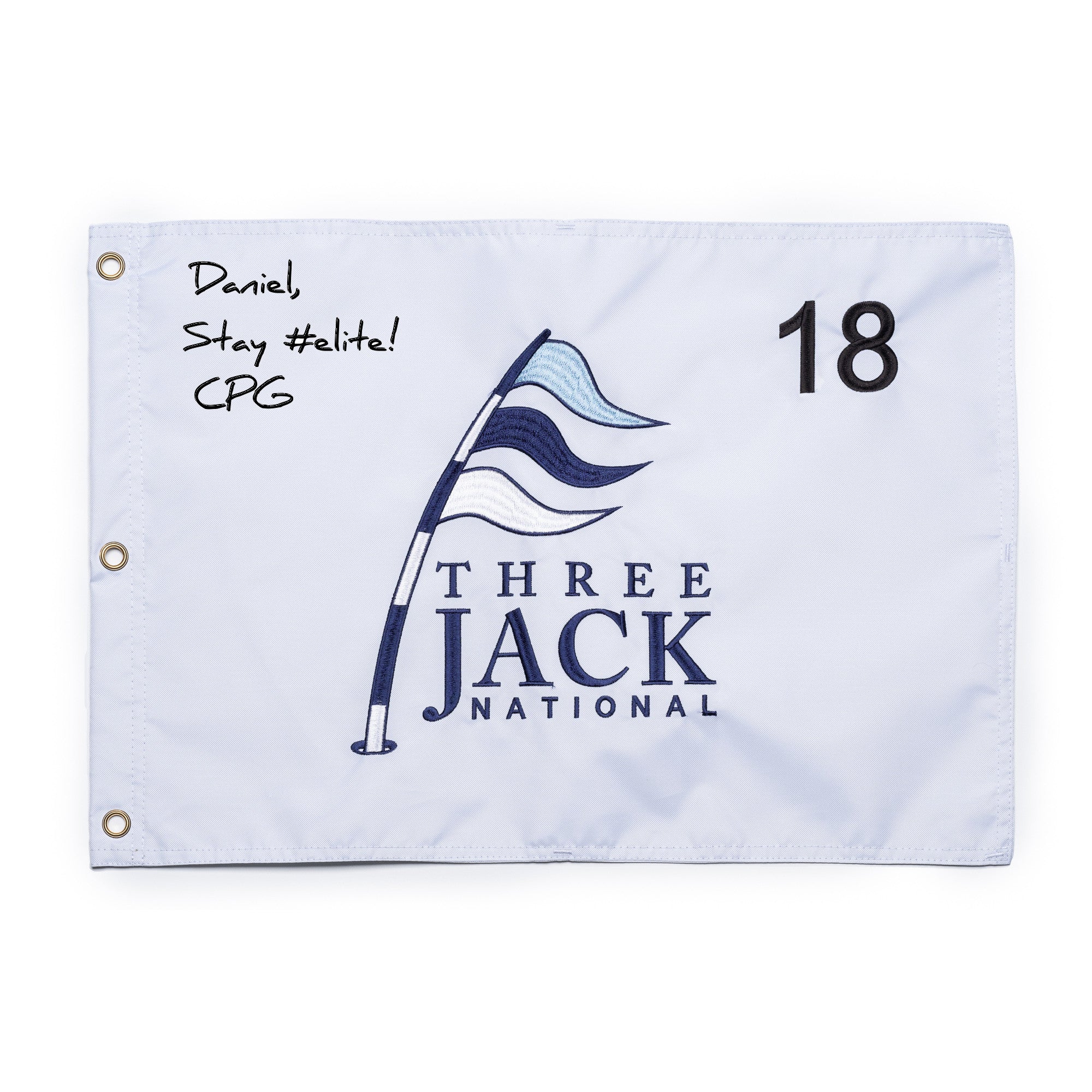 Personalized 3-Jack National Flag